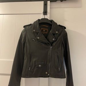 Frye women’s leather jacket